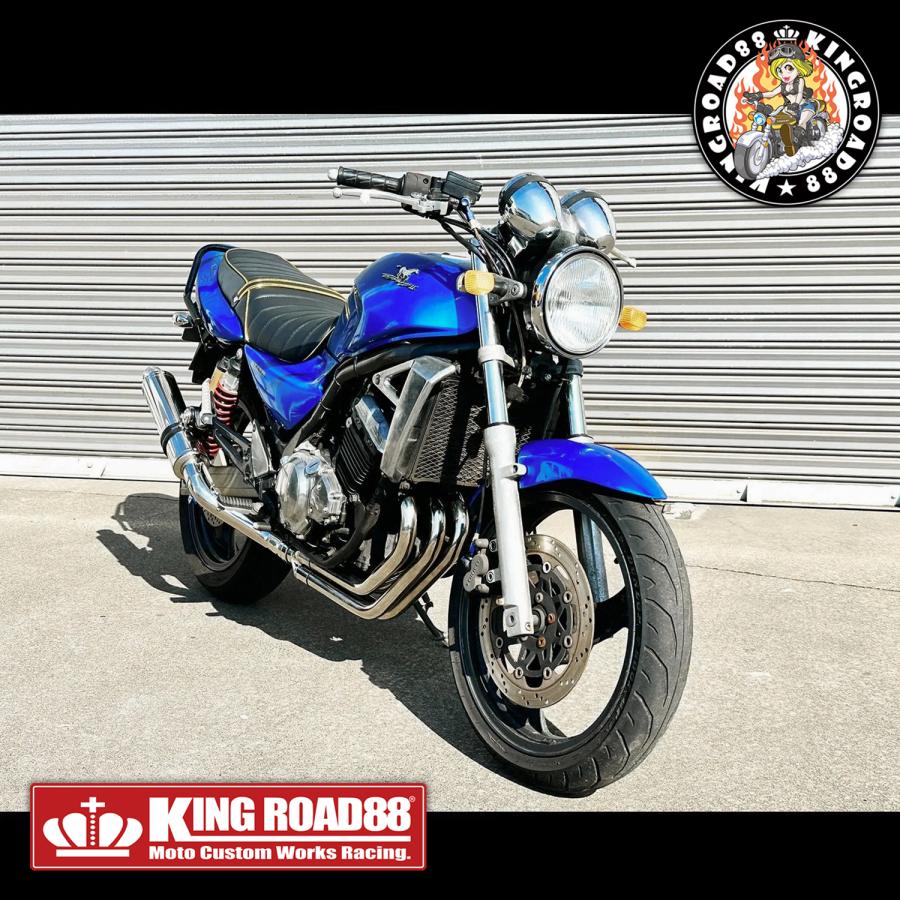 バリオス2型 ZR250B KingRoad88 タックロールシート ブラック