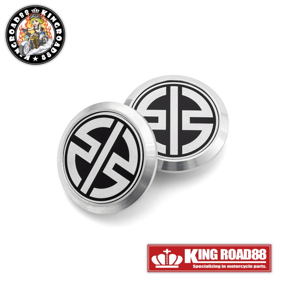 カワサキ バリオス ゼファー KingRoad88 スイングアーム ボルトキャップ 2個セット バリオス1 バリオス2 ゼファー400 ゼファーΧ | 