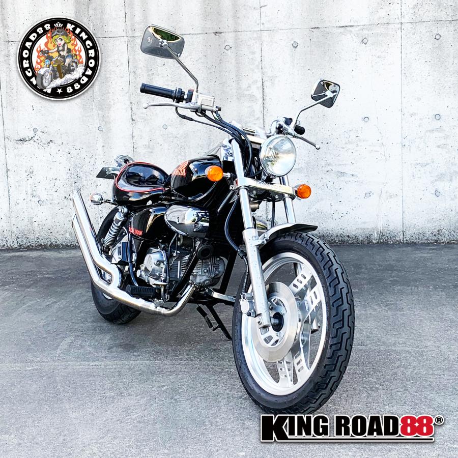 マグナ50 AC13 KingRoad88 アルミ フラット フェンダー テールランプ