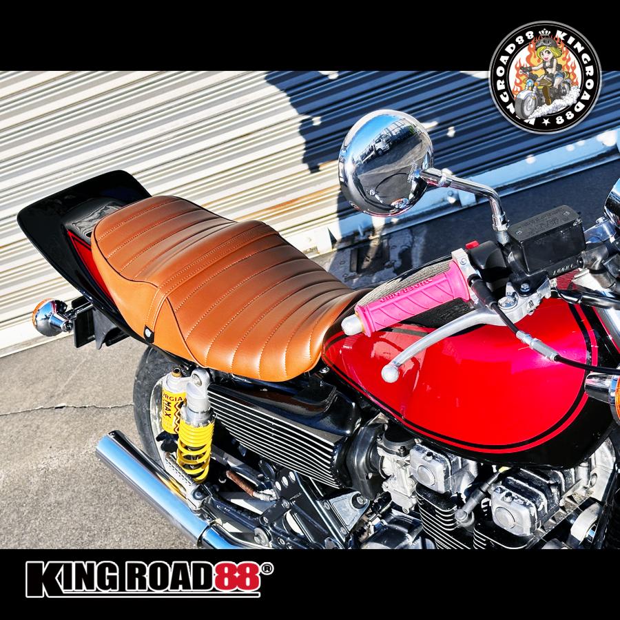 カワサキ ゼファー400 2型 後期 ZR400C タックロールシート カワサキ ゼファー400 2型 後期 ZR400C タックロールシート