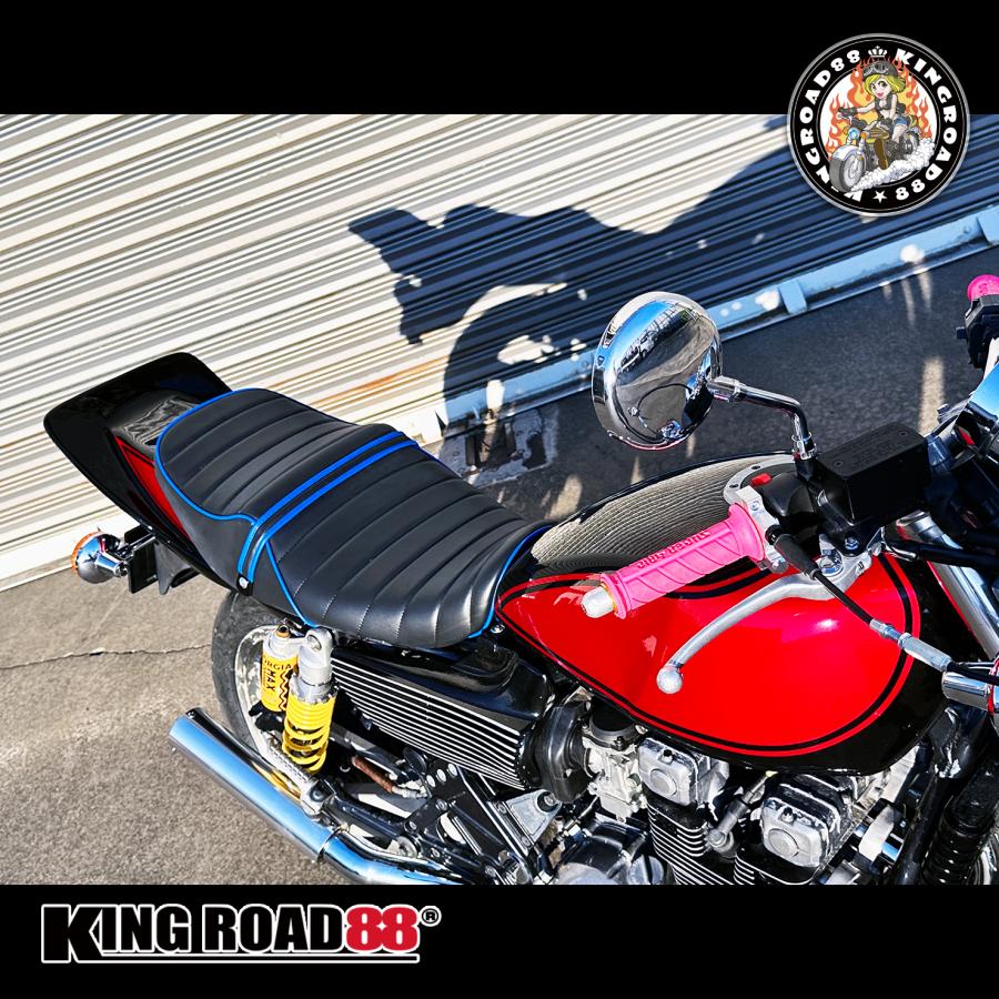 カワサキ ゼファー400 2型 後期 ZR400C タックロールシート カワサキ ゼファー400 2型 後期 ZR400C タックロールシート