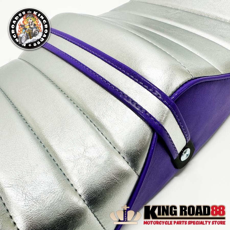 カワサキ ゼファーχ カイ ZR400C KingRoad88 シルバー パープル カワサキ ゼファーχ カイ ZR400C KingRoad88 シルバー パープル