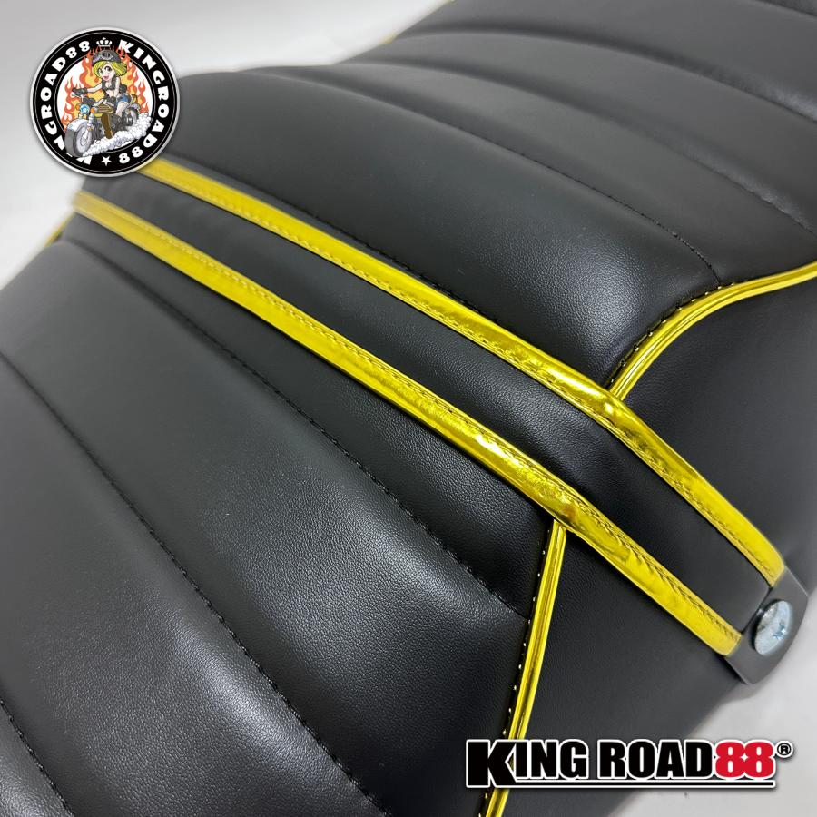 カワサキ ゼファーχ カイ ZR400C KingRoad88 タックロールシート カワサキ ゼファーχ カイ ZR400C KingRoad88 タックロールシート
