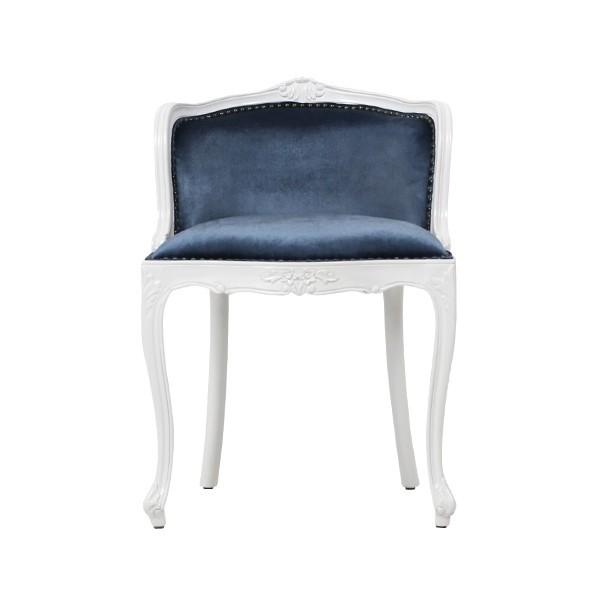 輸入家具 デザイナーズ アンティーク ホワイトフレーム ブルー