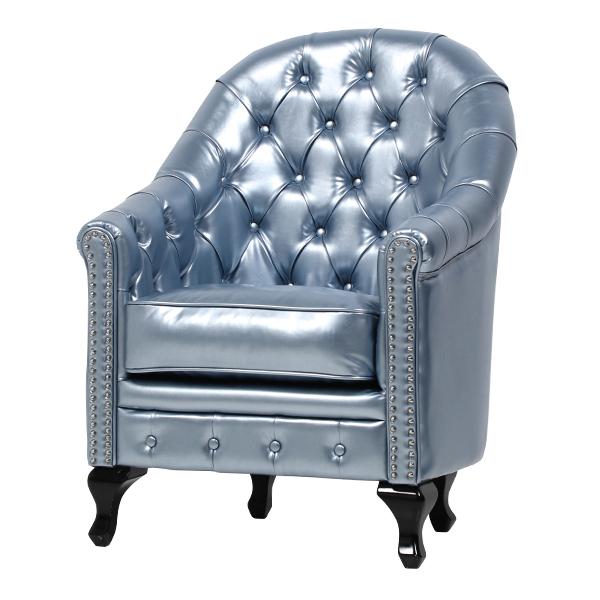 輸入家具 デザイナーズ ソファ ソファー 一人掛け シングル 合成皮革