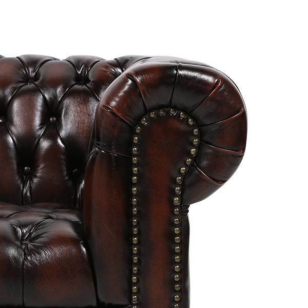 チェスターフィールド アンティーク ヴィンテージ 英国アームソファ1人掛けソファ 1人掛け ソファ チェスターフィールド アンティーク