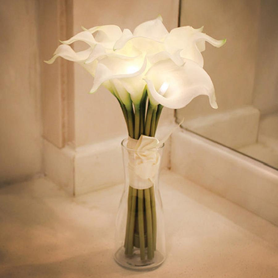 カラーブーケ Led ライト カラー 光る 花 ブーケ 花束 装飾 インテリア 造花 韓国 Sns映え ウェディング 飾り ムードライト 雑貨 フラワー ギフト おしゃれ キングセレクション 通販 Paypayモール