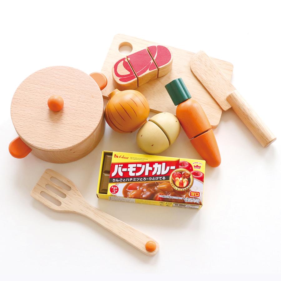 おままごと お料理 ごっこ遊び 食材 カレー セット 木製 アルコール除菌 出産 誕生日 :22040710:キングセレクション 通販 メール便OK 木のおもちゃ エドインター PETIT MARCHE もぎたて りんご アルコール除菌OK 食材 おままごと ごっこ遊び 誕生日 出産祝い おうち時間 子供 初節句 女の子