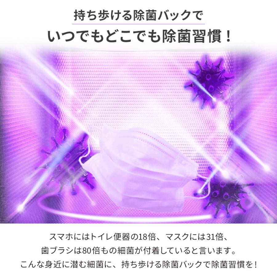 マスク 除菌 機器 Uv 紫外線 ライト ボックス ケース ポーチ バッグ グッズ 殺菌 消毒器 ランプ 消毒 小物 スマホケース Usb 電源 携帯 トラベル おしゃれ キングセレクション 通販 Paypayモール