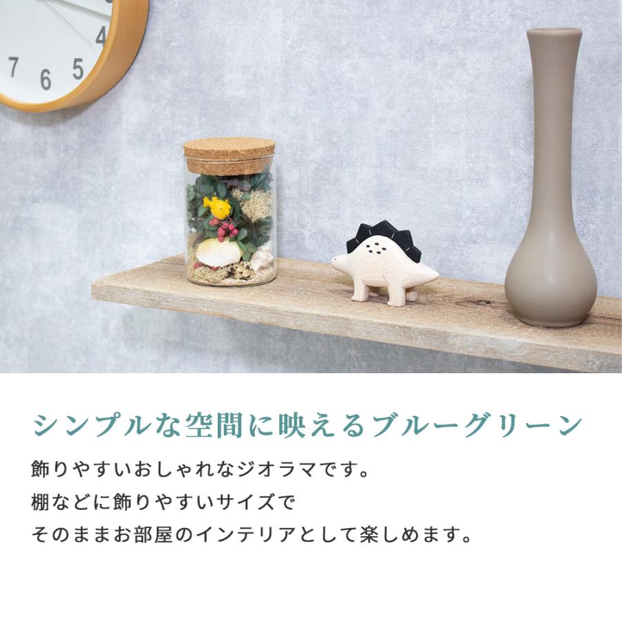864円 アウトレットセール 特集 プリザーブドフラワー ドライフラワー ジオラマ Mサイズ コーラルリーフ 珊瑚 海 テラリウム 雑貨 インテリア 造花 ボトルフラワー コルク瓶 おしゃれ かわいい