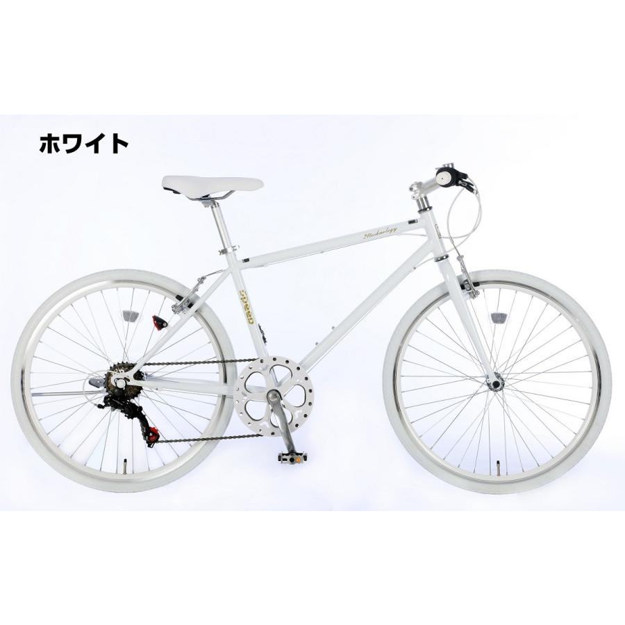 21Technology クロスバイク 26インチ 自転車 シマノ6段変速 軽量