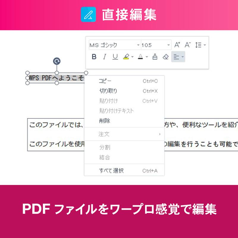 KINGSOFT PDF Pro 3日間利用版｜kingsoft｜02