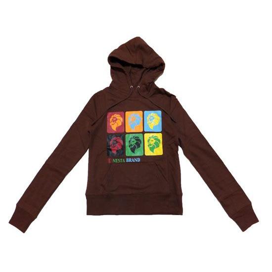 柔らかい プラウン レディースパーカー ネスタブランド Brand Nesta トップス