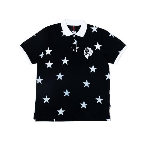 NESTA BRAND (ネスタブランド) ポロシャツ /BLACK× WHITE LION 