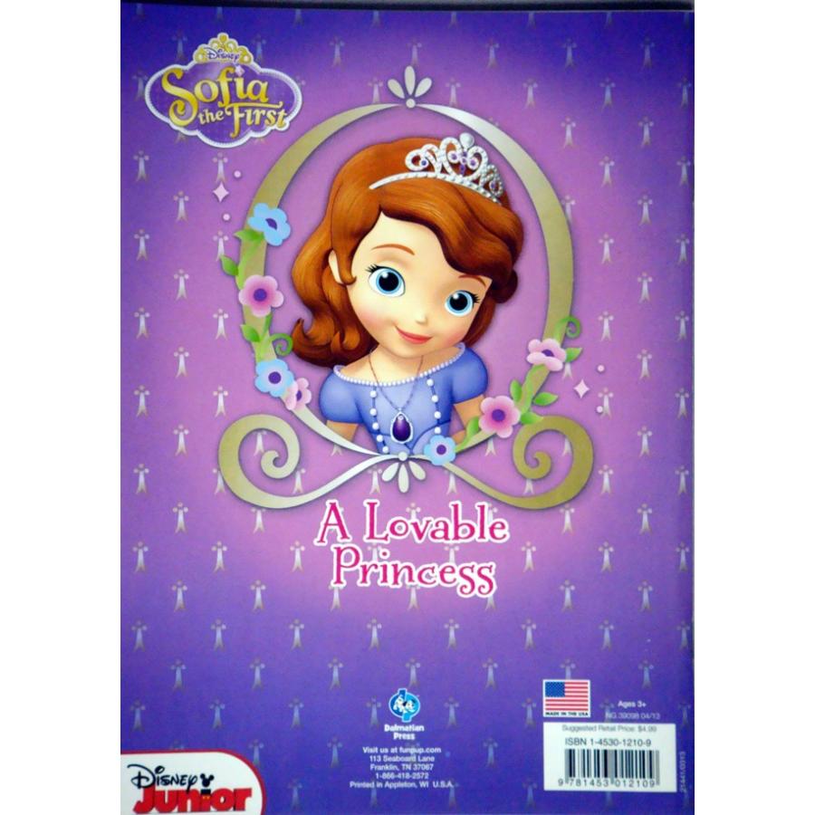 ディズニー ちいさなプリンセス ソフィア ぬりえ シールブック 愛すべきプリンセス Disney Sofia The First A Lovable Princess 英語 王様のおもちゃ Yahoo 店 通販 Yahoo ショッピング