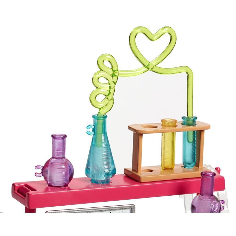 barbie science lab playset
