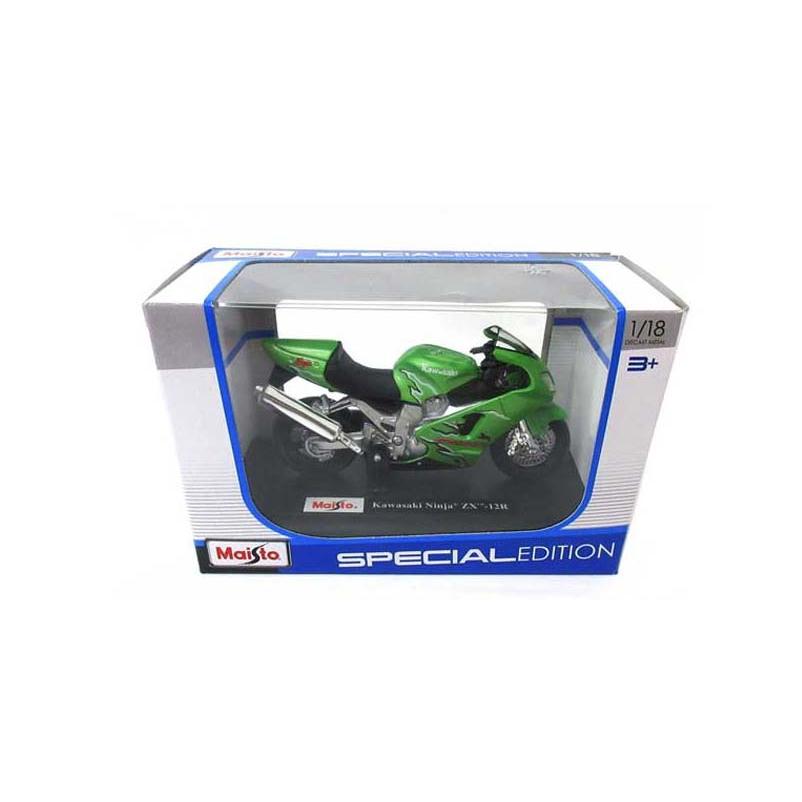 マイスト Maisto Kawasaki Ninja ZX-12R 1/18 カワサキ (バイク 模型