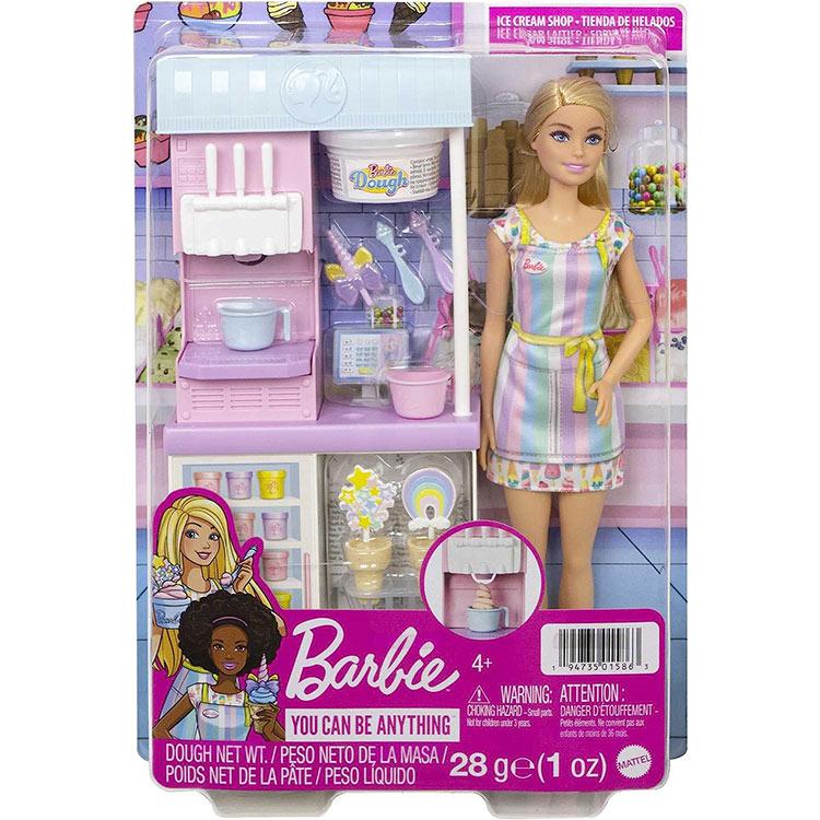 ✨️新品✨ココイスト トイズ バービー 28個セット Barbie（バービー） アイスクリームショップ ドール & プレイセット