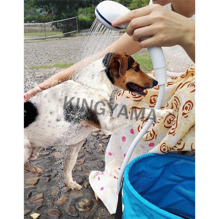 キャンプ・海水浴・お風呂のお湯をシャワーにと大活躍♪❤ポータブル電動シャワー daikiti-ya_p212976534066