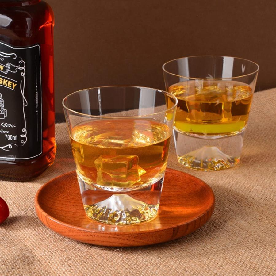 ウイスキー グラス 富士山グラス 270ml 2個セット ロックグラス アルコールグラス ペアグラス おしゃれ 日本酒 お土産 還暦祝い 結婚祝い プレゼント ギフト Jsxx 156 Kingyama 通販 Yahoo ショッピング