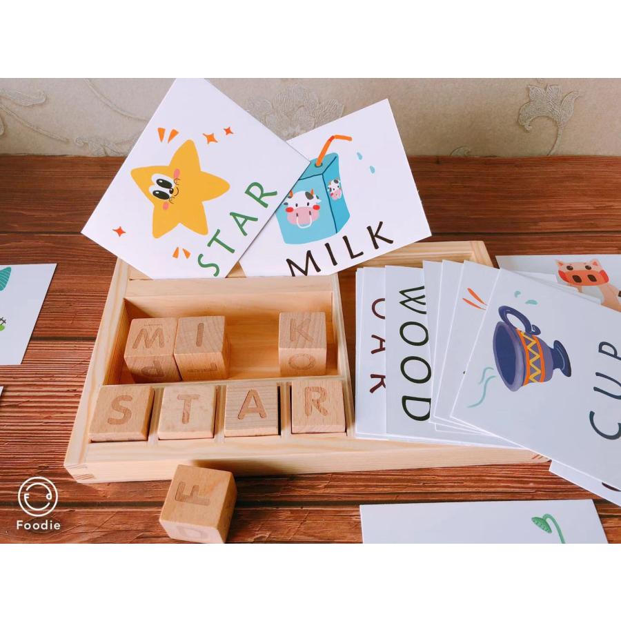 知育！！英語を学びながらモンテソーリ Amazon.co.jp: 英語 幼児 英単語 40枚 フラッシュ カード 日常会話