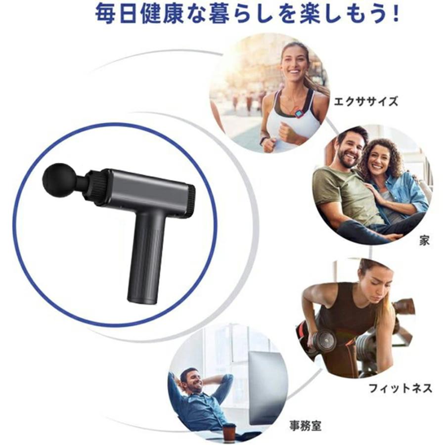 マッサージガン 筋膜リリース ハンディガン 筋膜マッサージ機 5 マッサージガン 筋膜リリース ハンディガン 筋膜マッサージ機 5