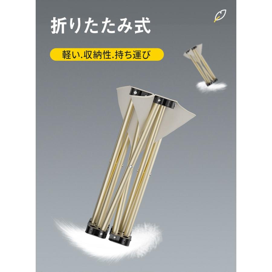 折りたたみ椅子 2枚 コンパクト アウトドアチェア 折り畳み 軽量 ミニチェア 携帯 便利 アウトドア キャンプ 釣り フェス 運動会 イベント  軽い チェアー｜kingyu-jpshop｜04