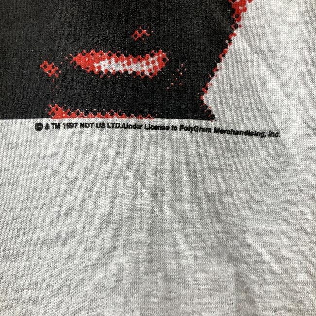 U2 POP MART　バンT　Tシャツ　90’s vintage　半袖　カットソー　トップス　クルーネック　コットン　プリント　ツアーT　(C)1997　古着｜kinji｜05