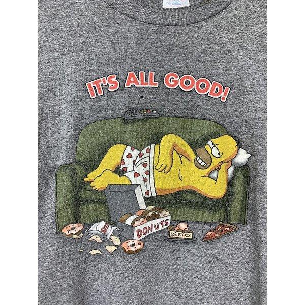 DELTA PRO WEIGHT　Tシャツ　半袖　カットソー　トップス　クルーネック　プリント　シンプソンズ　The Simpsons　Homer・Jay・Simpson　Tシャツ　古着｜kinji｜03