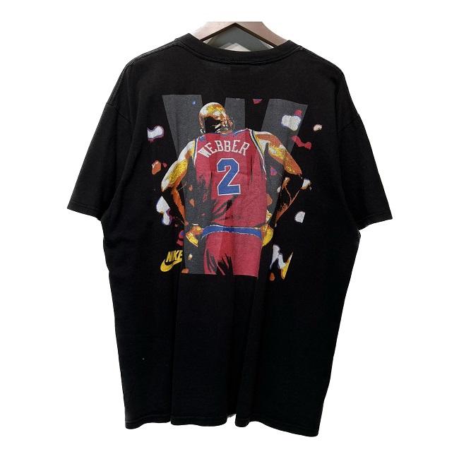 NIKE　Tシャツ　WEBBER　NBA　ワシントン・ウィザーズ　クリス・ウェバー　バスケットボール　古着｜kinji｜02