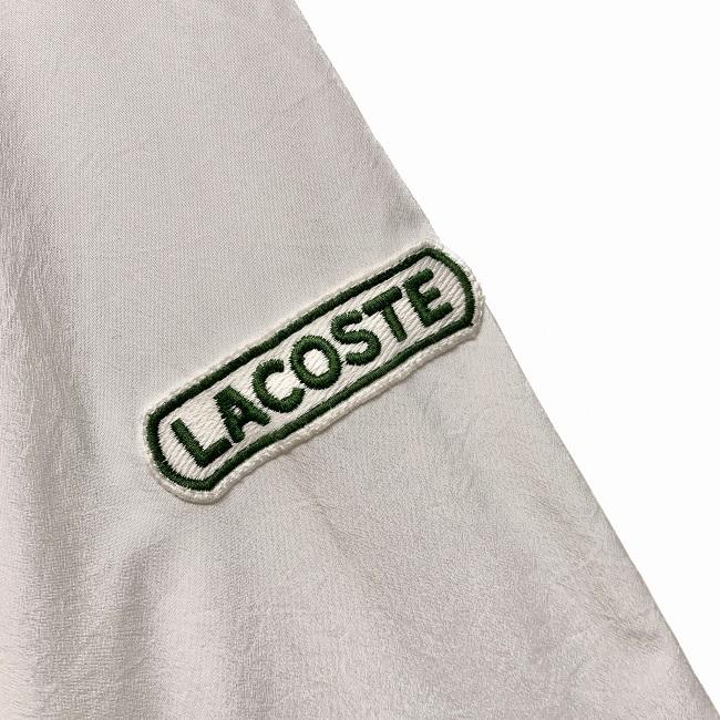 CHEMISE LACOSTE　ナイロン　ジャケット　刺?ロゴ　文字入りワニ　ハイネック　ジャンパー　古着｜kinji｜04