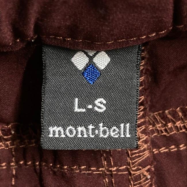 mont-bell　ナイロンパンツ　ウエストゴム　ジッパーフライ　ウェビングベルト　無地　ワンポイント　ブランドロゴ　刺しゅう　アウトドア　古着｜kinji｜08