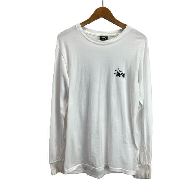 STUSSY SSリンク ロンT スニーカー L 紺タグ 旧タグ トップス