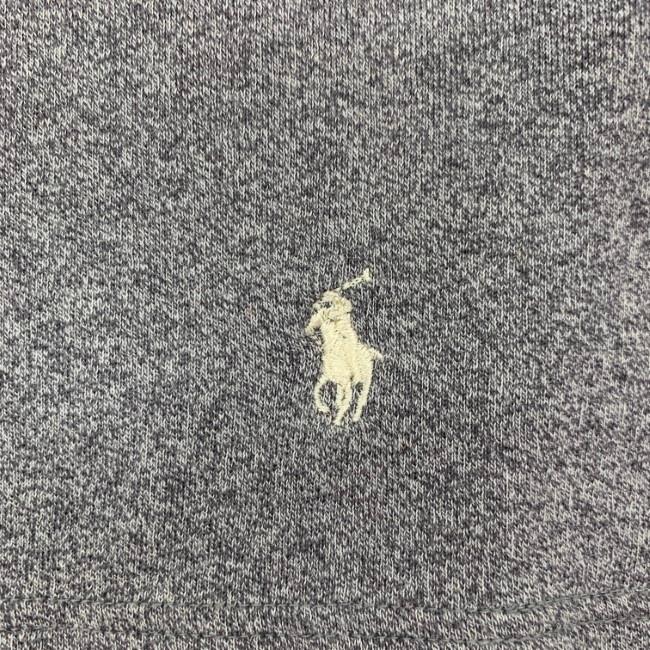 POLO by RALPH LAUREN　ロンT　90's vintage　長袖　カットソー　トップス　Vネック　バイカラー　ワンポイント　ブランドロゴ　スモールポニー　刺しゅう　古着｜kinji｜03