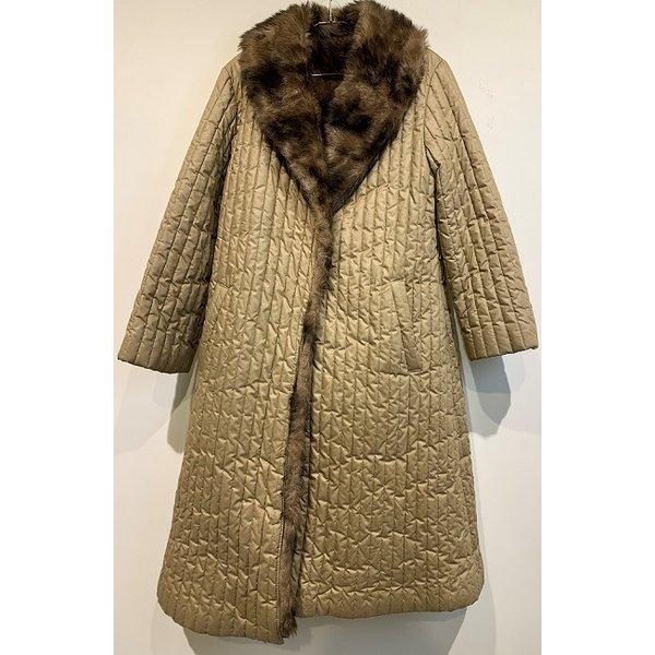 通販激安 キルティングコート 古着 ファーコート ファーコート キルティングコート 古着 コート アウター Postetelecom Gouv Cg
