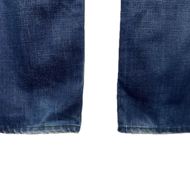 NEIGHBORHOOD　デニムパンツ　Gパン　ジーンズ　ジップフライ　FRAGMENT NARROW DENIM　パッチワーク　2002年リリース　ストリート　古着｜kinji｜06