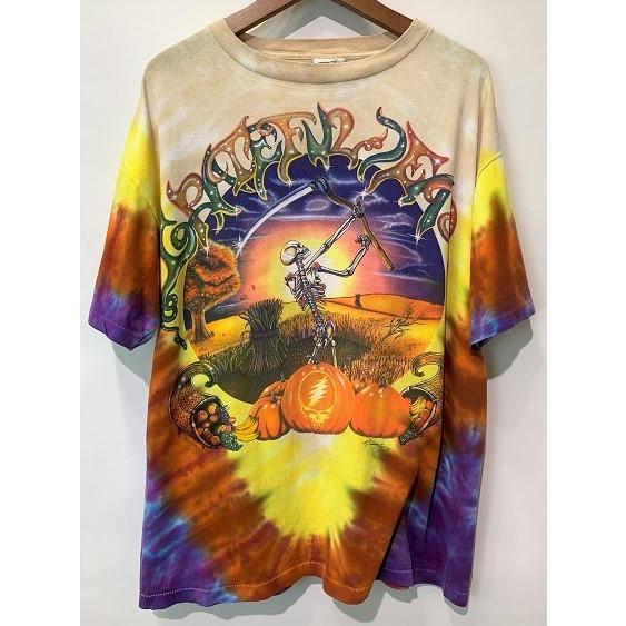 古着　 90’s vintage　Grateful Dead　Tシャツ　94年製古着　 90’s vintage　Grateful Dead　Tシャツ　94年製　ツアーT　USA製　ヴィンテージ　半袖　パンプキン　ハロウィン　スカル　ドクロ　バンT　ロック