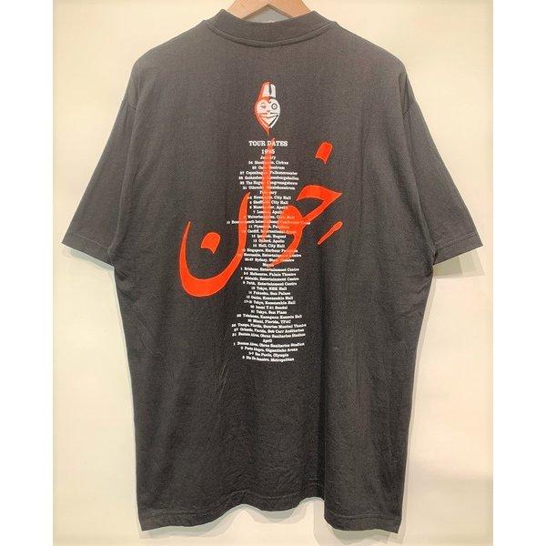 BRYAN FERRY　MAMOUNA　バンT　90’s vintage　Tシャツ　半袖　カットソー　トップス　クルーネック　コットン　1995年　ツアーT　オーバーサイズ　古着｜kinji｜02