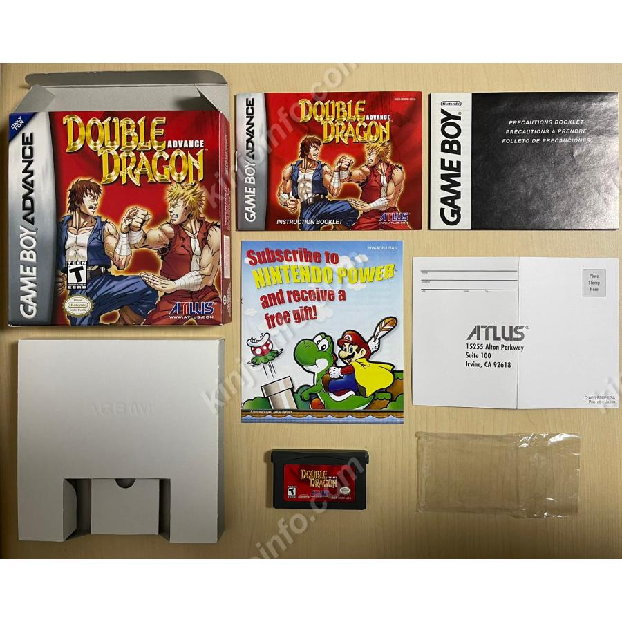 Double Dragon Advance（ダブルドラゴン アドバンス）【中古美品・完品・GBA北米版】_5