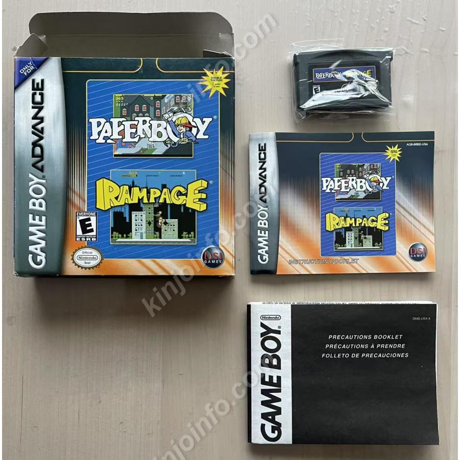 Paperboy Rampage（ペーパーボーイ ランページ）【中古美品・GBA北米版】 : kinjoinfoヤフー店 - 通販 ...