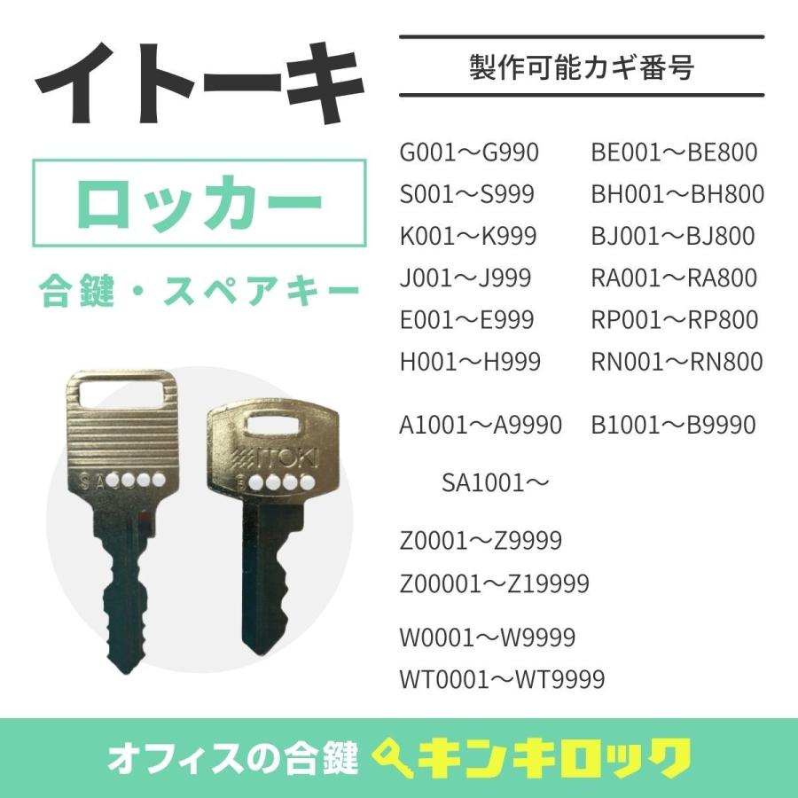 イトーキ ITOKI(イトーキ) 合鍵 ロッカー・更衣ロッカー・多人数 イトーキ ITOKI(イトーキ) 合鍵 ロッカー・更衣ロッカー・多人数
