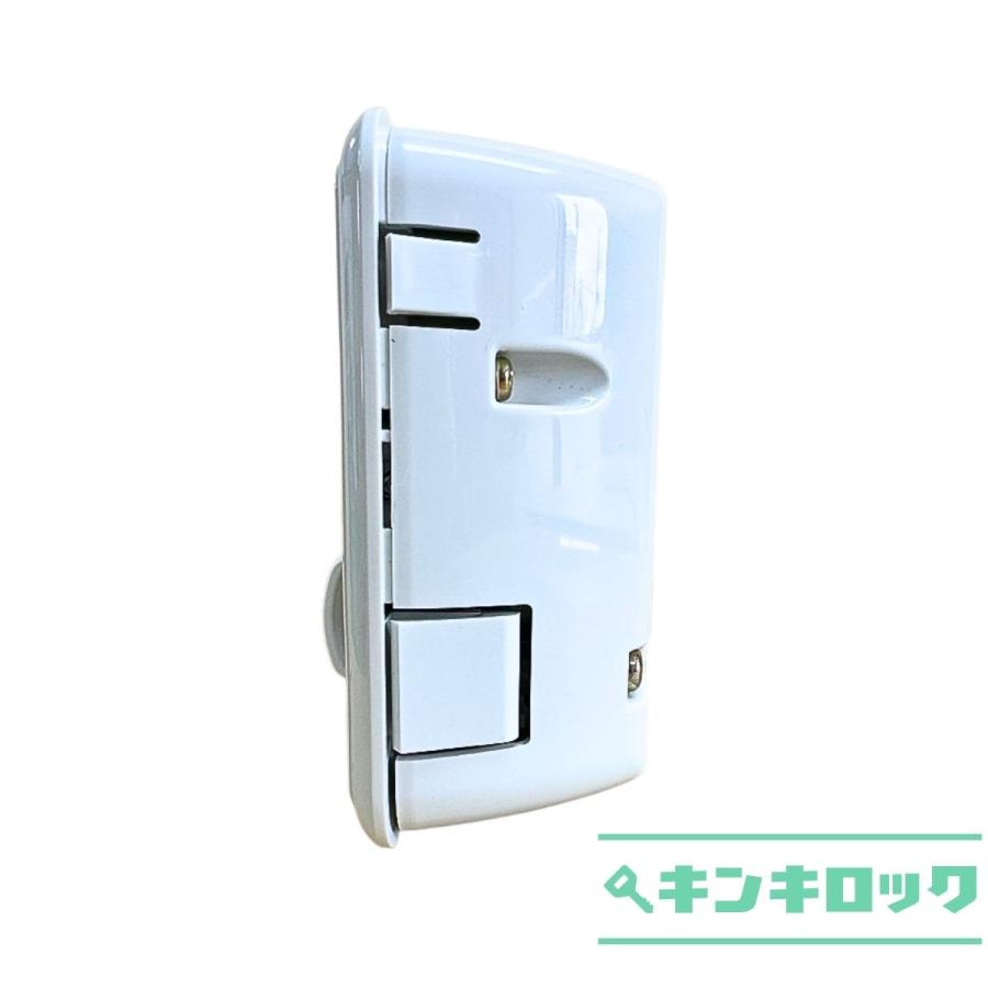 アルプス・プラス(ALPS・PLUS) ダイヤル錠 通常ロッカー用 ホワイト色