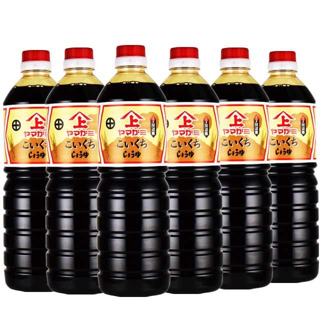 ヤマガミ醤油 濃口醤油 1000ml×6本セット 上原産業 濃口醤油 鹿児島南九州市 :192934:オーリック食品館 - 通販 - Yahoo!ショッピング ヤマガミ醤油 濃口醤油 1000ml×6本セット 上原産業 濃口醤油 鹿児島南九州市 :192934:オーリック食品館 - 通販 - Yahoo!ショッピング
