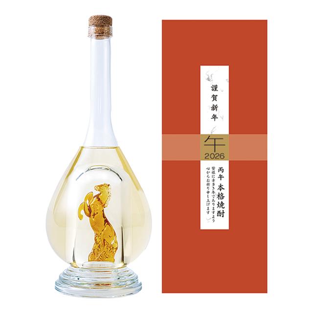 数量限定予約品 11月下旬より出荷予定☆八鹿酒造 2026年 干支ボトル 午