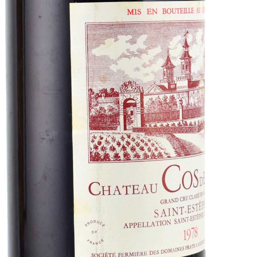 シャトー・コス・デス・トゥルネル 1978 750ml赤 フランス・ボルドー  