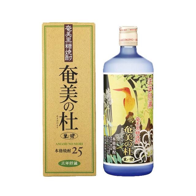 奄美の杜 25° 720ml 黒糖焼酎 箱入り6本セット 里の曙 奄美の杜 箱入 25度 720ml 黒糖焼酎 町田酒造 : オーリック
