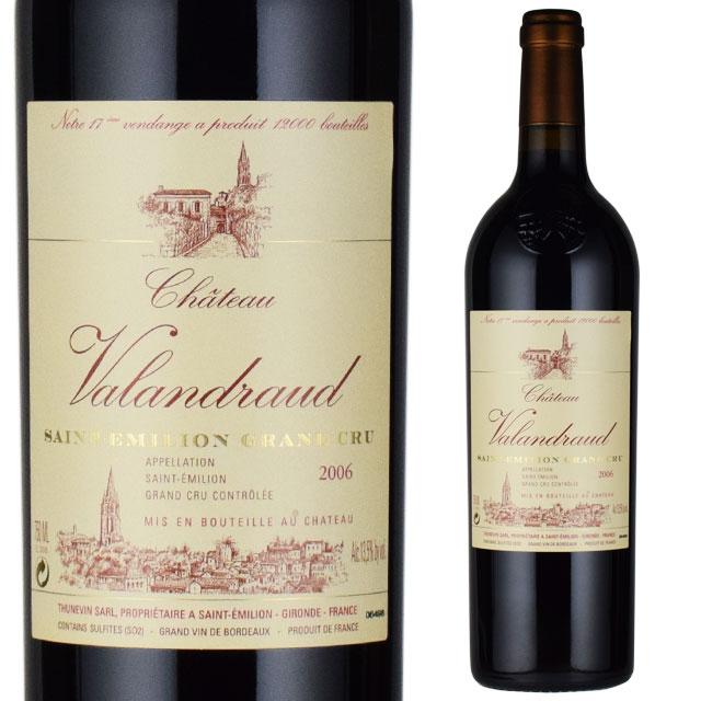 シャトー・ド・ヴァランドローChâteau Valandraud 2006 シャトー・ド・ヴァランドロー ［2006］ 750ml Chateau Valandraud