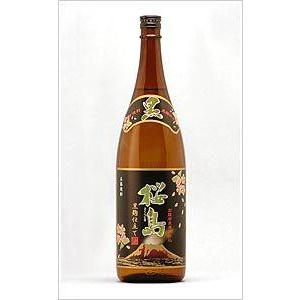 黒麹仕立て 桜島 25度 1800ml 芋焼酎 本坊酒造 : オーリック 黒麹仕立て 桜島 25度 1800ml 芋焼酎 本坊酒造 : オーリック