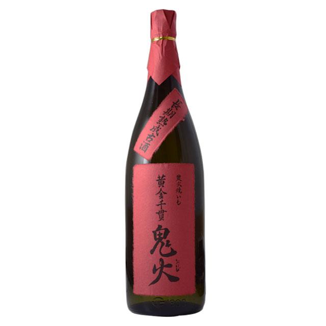長期熟成古酒 黄金千貫鬼火 25度 1800ml 芋焼酎 田崎酒造 長期熟成古酒 黄金千貫鬼火 25度 1800ml 芋焼酎 田崎酒造