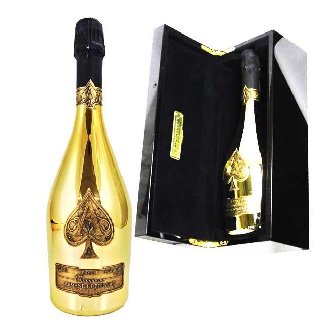 送料無料 アルマンドブリニャック ゴールド ブリュット 箱入 750ml
